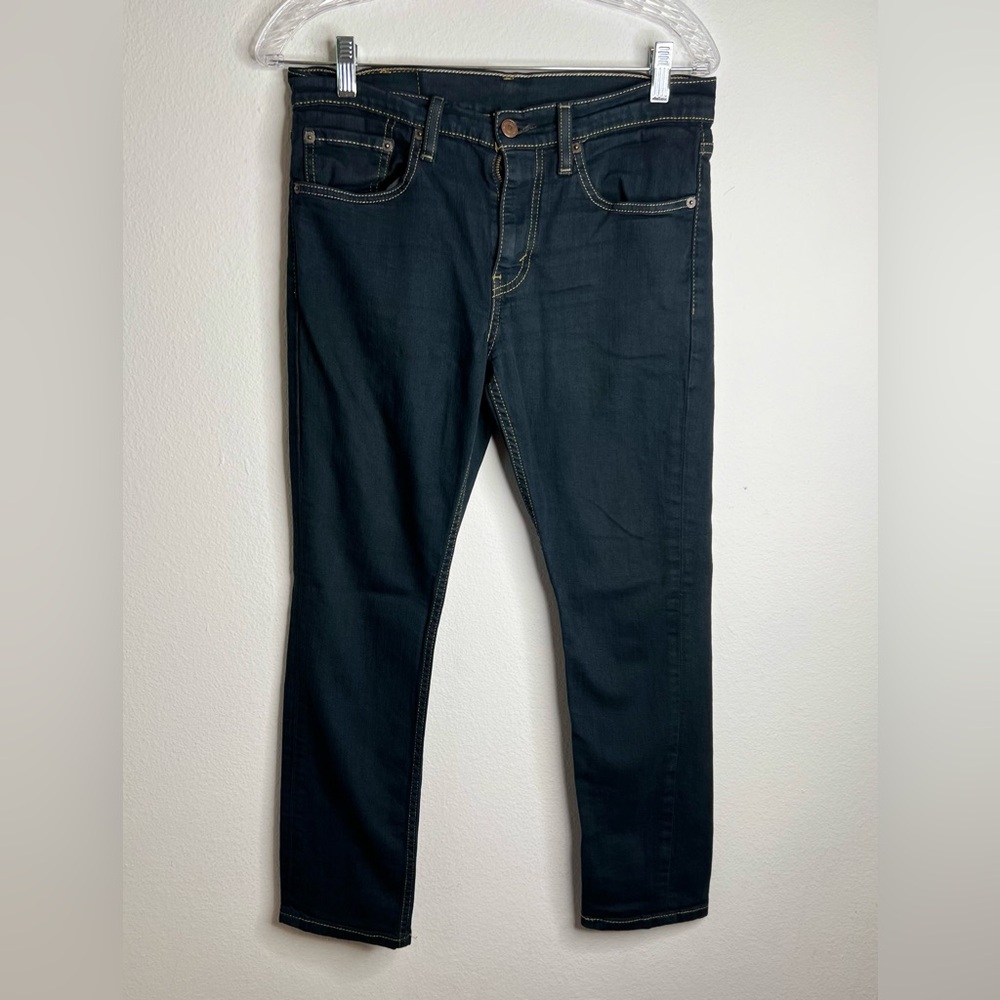 Levis 569 Jeans Mens 32x30 (34x28) Blue Loose Fit Straight Leg Stretch Denim